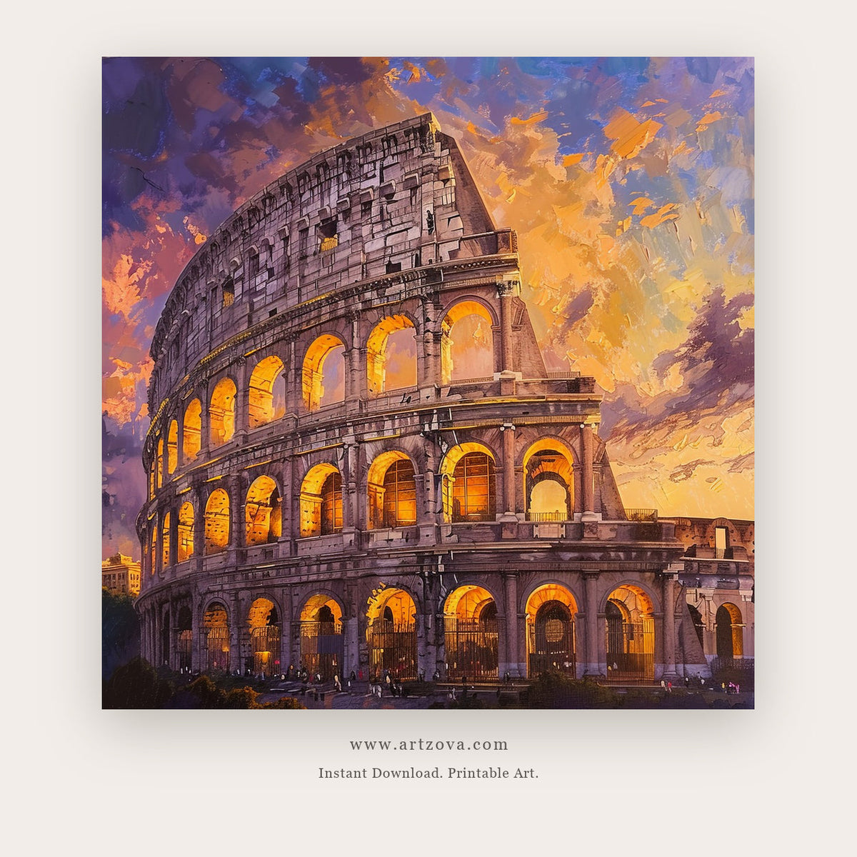Heritage printable european theme art - Artzova
