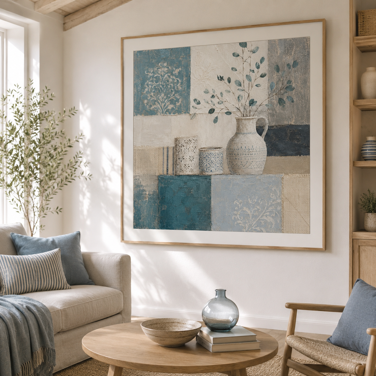 Quiet Blue Blooms