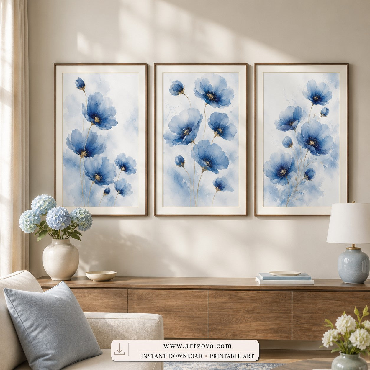 Blue Petal Dance