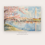 Horizon Breath printable city wall art in Silver and Beige - Artzova