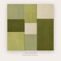 Green Woven Textures printable abstract wall art