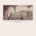 Peacock Arch Over the Palace City printable indian art