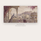Peacock Arch Over the Palace City printable indian art