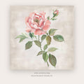 Soft Color Blooms printable botanical & floral art in White and Tan - Artzova