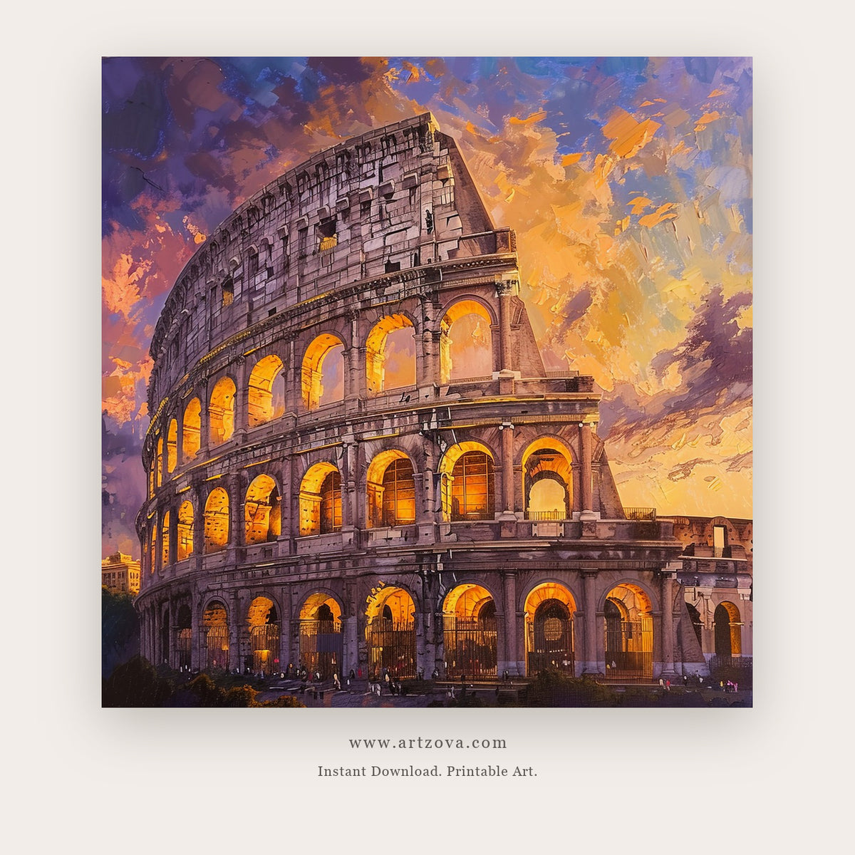 Heritage printable european theme art - Artzova